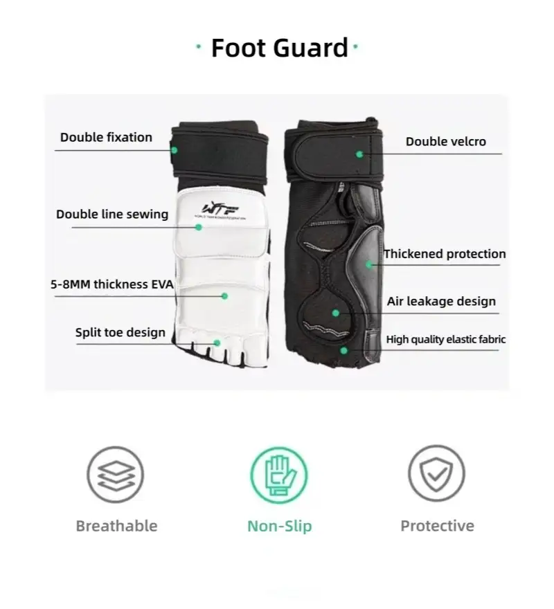 Wtf Taekwondo Foot Guard