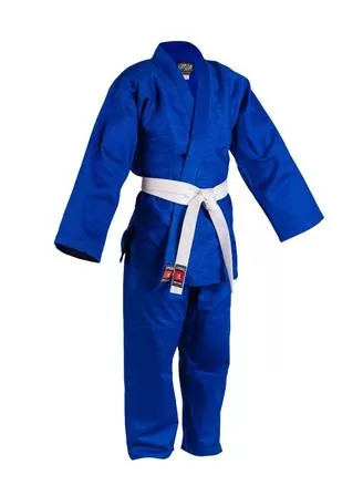 BJJ gi with lighter fabric and tighter cut for ground grappling